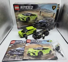 LEGO Speed Champions Lamborghini Urus ST-X & Huracán EVO 76899 663 pcs 99%