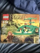 Lego The Hobbit MICRO SCALE BAG END Set w Bilbo Baggins SDCC 2013 Comic-Con