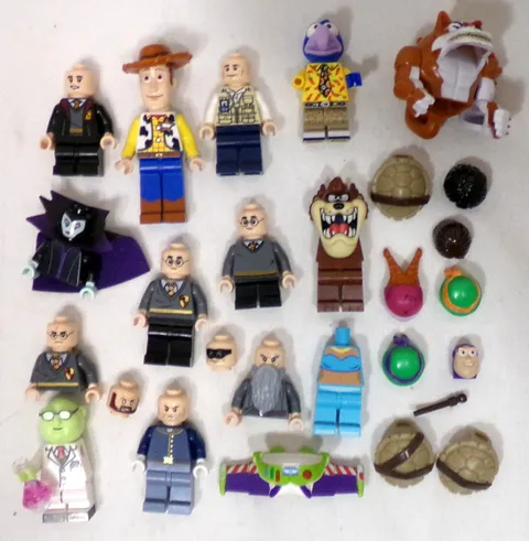 LEGO Licensed Minifigure Parts Lot Woody Harry Potter Michelangelo Gandolf