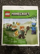 New 2026 Lego Minecraft 30732 Alex's Campfire Conflict Paperbag Set