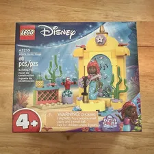 LEGO Disney Ariel's Music Stage 43235 Complete Set 60pcs 4+ Box