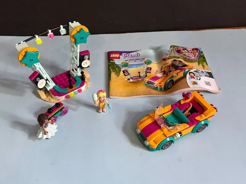 LEGO 41390 Friends Andrea's Car & Stage Set - 100% with instructions - no box
