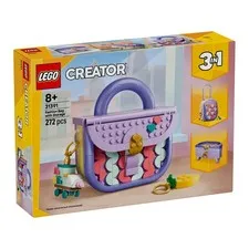 31391 FASHION BAG WITH STORAGE purse lego creator 3 in 1 legos set NEW