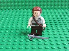 LEGO Pirates of the Caribbean Will Turner poc026 Minifigure POTC 4182 4183 TW19