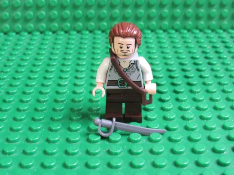 LEGO Pirates of the Caribbean Will Turner poc026 Minifigure POTC 4182 4183 TW19