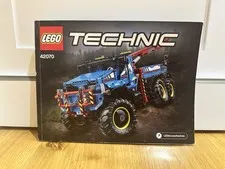 Istruzioni LEGO 42070 6x6 All Terrain Tow Truck Technic manual instructions
