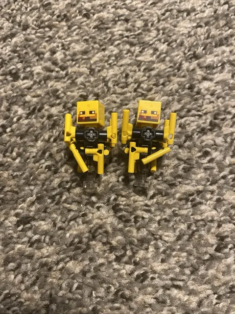 LEGO Blaze Minifigure 21154 min071 Minecraft Lot Rare Retired Lot Of 2 Vintage
