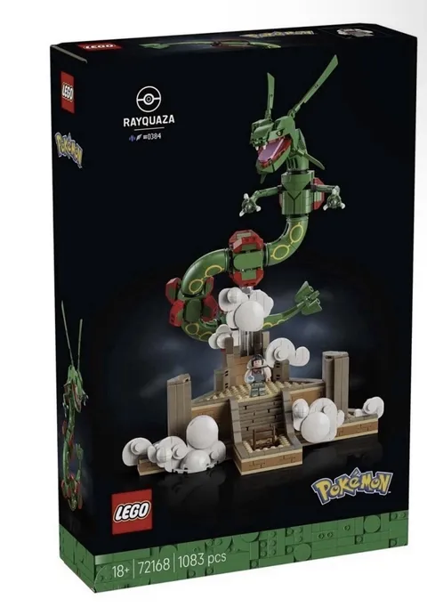 LEGO® Pokémon™ Rayquaza PRESALE WILL SHIP ONCE RECEIVED