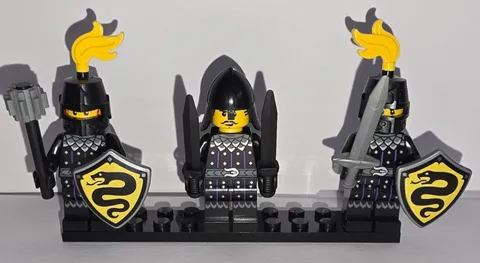 LEGO Knights Castle Minifigures GENUINE Serpent Knights Set Army Bundle NEW