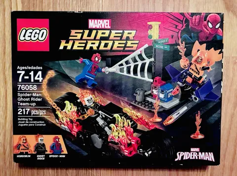 LEGO Marvel 76058 Spiderman: Ghost Rider Team-Up Motorcycle Hobgoblin NEW SEALED