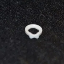 1 ~ White Bow Tie Brick ~ ( Minifigure Accessories ) ~ New Lego Parts ~