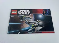 LEGO Star Wars 7656 General Grievous Starfighter Instruction Manual Booklet Only