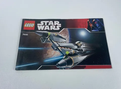 LEGO Star Wars 7656 General Grievous Starfighter Instruction Manual Booklet Only