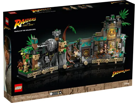 Indiana Jones Temple of the Golden God - 77015 NEW! Parts 1545x