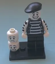 LEGO Mime Collectible Minifigure Series 2 CMF 8684 Col02-9 Complete Retired