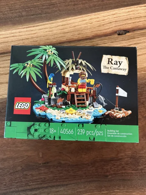 LEGO Ideas 40566 Ray the Castaway | New & Sealed | Retired Limited Promo Set