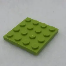 LEGO 3031 Lime Plate 4 x 4 (x1)