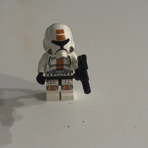 LEGO Star Wars Old Republic Trooper (sw0440) Orange Markings Smirk 75001 Minifig