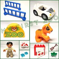 LEGO DUPLO 'MY FIRST ZOO' #6136 Replacement Parts Figures **YOUR CHOICE**