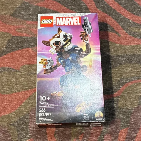 LEGO Marvel 76282 Rocket & Baby Groot Infinity Saga Set 566 pcs Age 10+