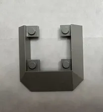 LEGO "Old" Light Gray Wedge 6 x 6 Cutout (Train Roof) FREE SHIPPING