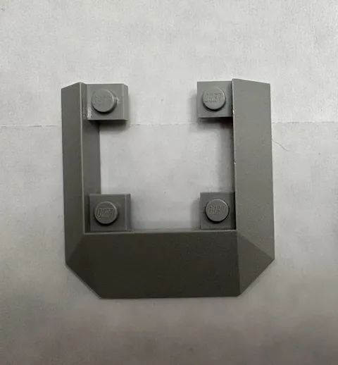LEGO "Old" Light Gray Wedge 6 x 6 Cutout (Train Roof) FREE SHIPPING
