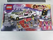 LEGO FRIENDS: Pop Star Limousine (41107) Retired Red Carpet Livi Olivia