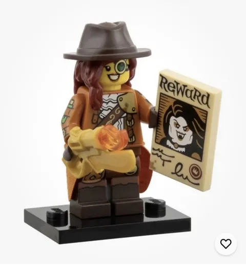 LEGO Minifigures Series 29 71052 Minifigure w/ Reward Poster & Gold Blaster