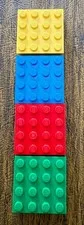 Lego Brick Magnets-Primary Colors