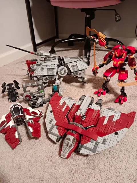 LEGO Star Wars Lot + ATTE, NINJAGO Climber Mech