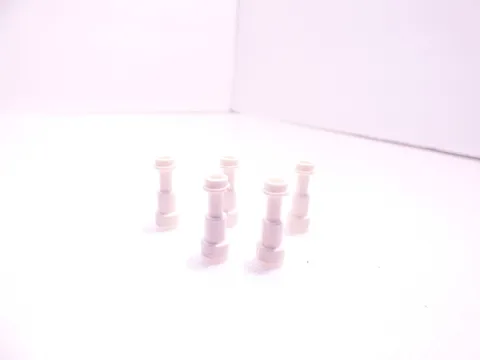 5 LEGO minifigure utensil telescopes white 64644