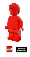LEGO Everyone Is Awesome - Red Monochrome Minifigure - tls102 NEW