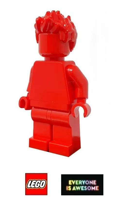 LEGO Everyone Is Awesome - Red Monochrome Minifigure - tls102 NEW