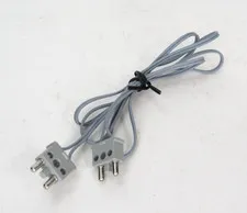 RARE Vtg Lego Technic Part 2 Prong Electric Wire Cable 12V / 4.5V 766C96 X466C96