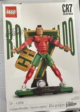 LEGO Editions Cristiano Ronaldo – 43016    DAMAGED BOX  NEW/SEALED