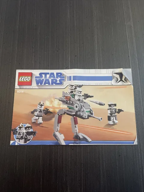 Lego Star Wars 8014 Instructional Manual Only