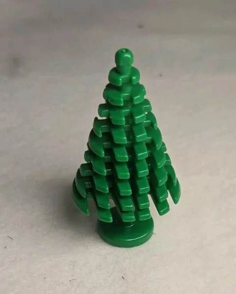 Genuine LEGO Plant Tree Pine Large 3471 Green Castle Town