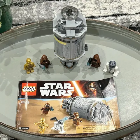 LEGO Star Wars 75136 Droid Escape Pod Retired Set-No Box- Jawa C-3PO