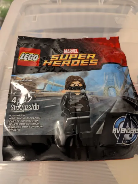 LEGO 6119216 Marvel Avengers WINTER SOLDIER 5002943 NEW SEALED Rare Polybag