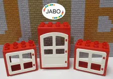 (RB 1) LEGO Duplo 1x Door 2x Windows for Farm House