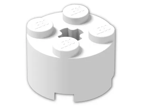  3941 LEGO Parts Brick Round 2x2 WHITE