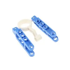 1x LEGO Technic Axle Steering White Blue 8880 6540a 2738 Querlenker