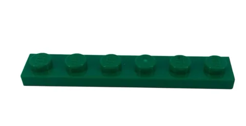 LEGO®  - Plate 1 x 6 Dark Green of Ninjago Board Game #3856-Part 3666