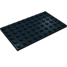 10x LEGO® Part 3033 - Plate 6 x 10
