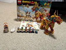 LEGO Monkie Kid 80066 Mythical Creatures Complete Set 791 pcs Box+Instructions