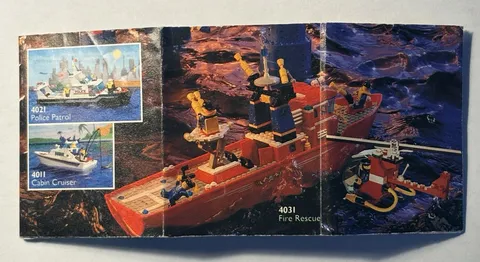 1993 LEGO System Mail Order Booklet Catalog BOATS 114417-US Vintage Lego Relic