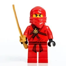 LEGO Ninjago Kai Minifigure Golden Weapons