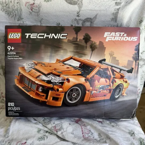 LEGO Technic Fast & Furious Toyota Supra MK4 42204 Complete Set 810 pcs
