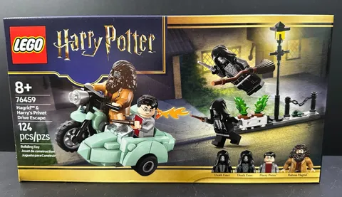 Lego Harry Potter Hagrid & Harry's Privet Drive Escape 124 Pc Set 76459 SEALED