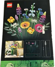 LEGO Icons Botanical Collection New Wildflower Bouquet Building Set 10313